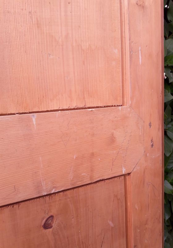 Pair of doors 248x129cm old