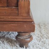 Antique Parisian glass cabinet in the style of a hosier