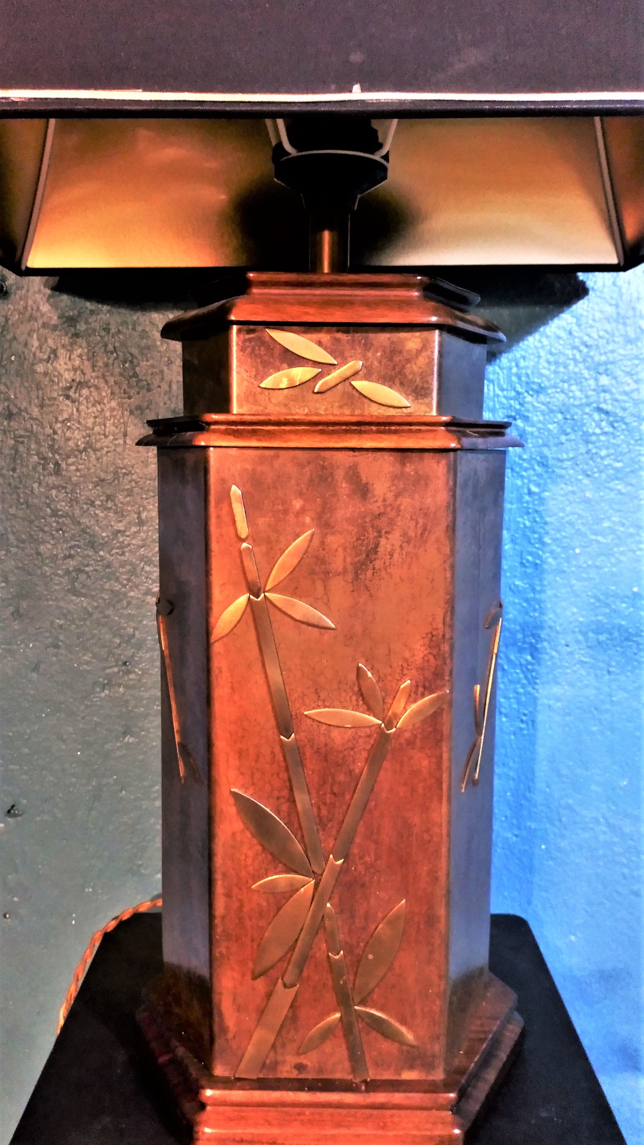 Lampe cuivre, 1970s