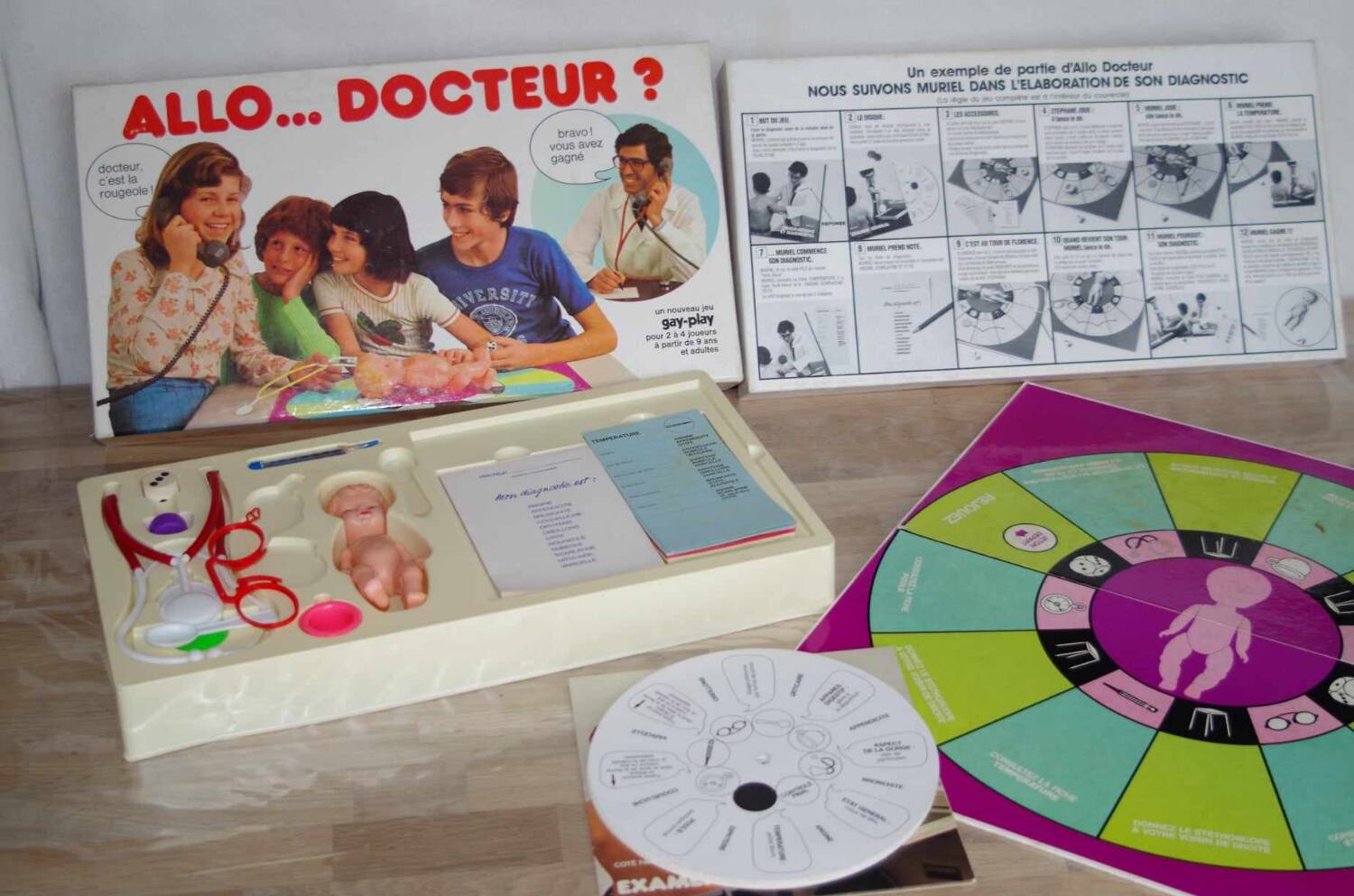 Allo doctor board game