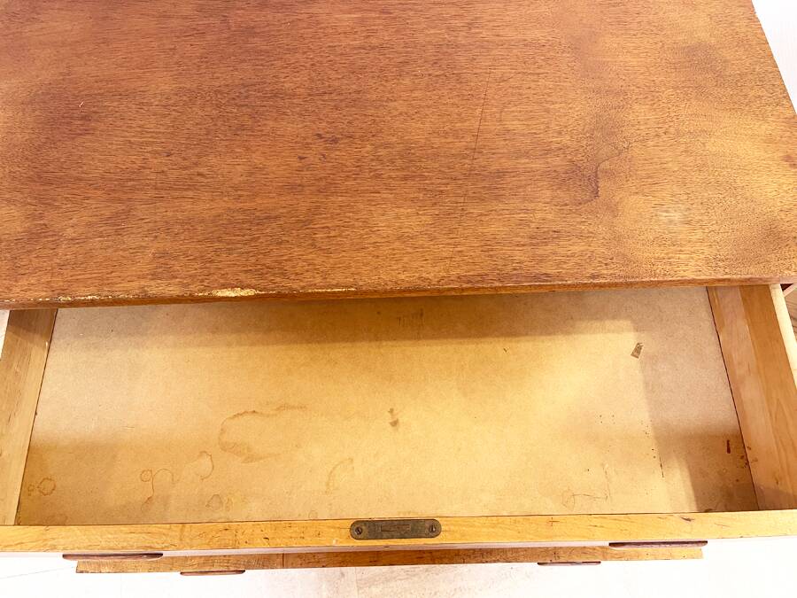 Small vintage Scandinavian chest of drawers in teak – 1960s