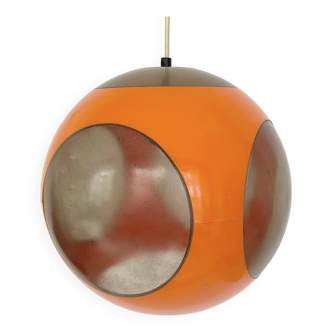 Vintage 70s Bug Eye pendant light