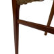Mid-century teak dining chair by Arne Wahl Iversen for Glyngøre Stolefabric