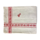 Damask and monogrammed cloth
