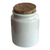 Mustard pot big porcelain