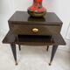 Paire de tables de chevet vintage