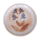 Plate and stoneware glass