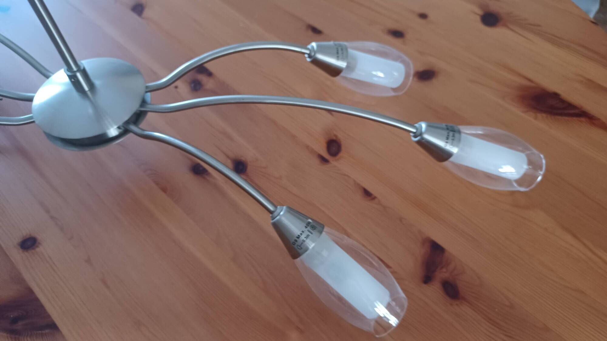 6-branch ceiling light design