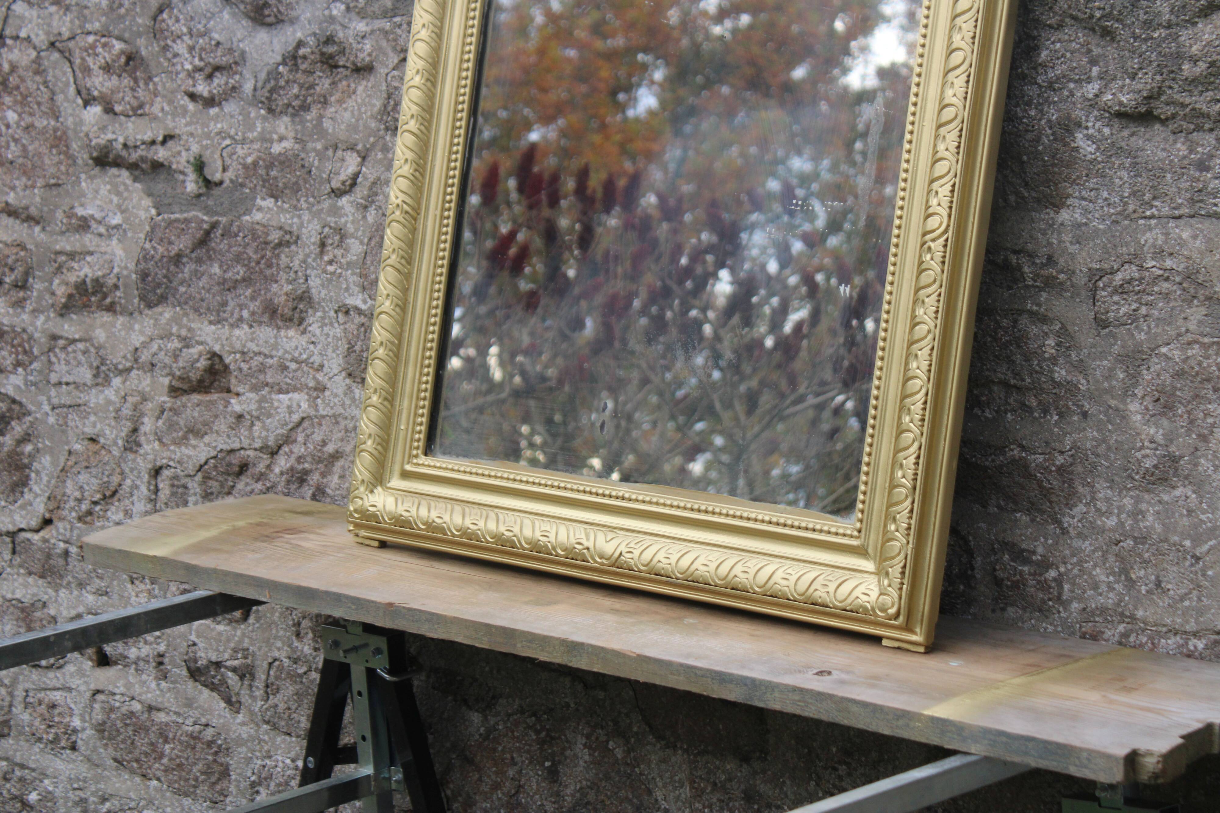 Antique mirror in Louis Philippe style