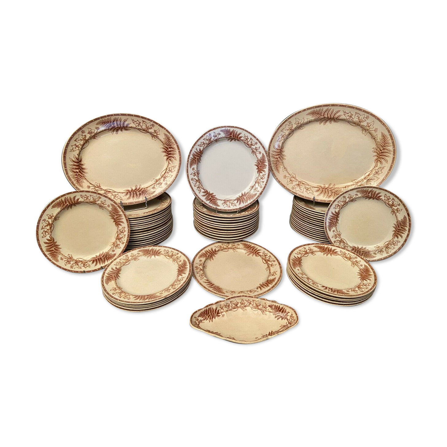 English earthenware table serving part JD&S décor Edinburgh