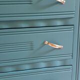 Art Deco blue dresser