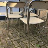 6 vintage Souvignet chairs