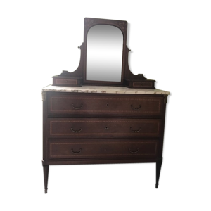 coiffeuse 3 grand tiroirs