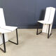 Chaises de salle à manger postmodernes, ensemble de 6 - années 1980