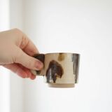 Cortado cup / Double espresso in stoneware "La Vache!" 🐄☕