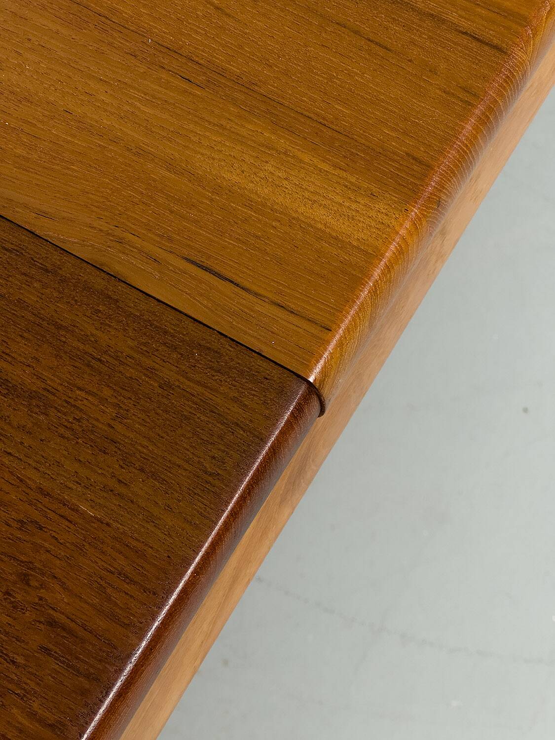 Danish Extendable Solid Teak Dining Table by Glostrup, 1970s