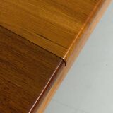 Danish Extendable Solid Teak Dining Table by Glostrup, 1970s