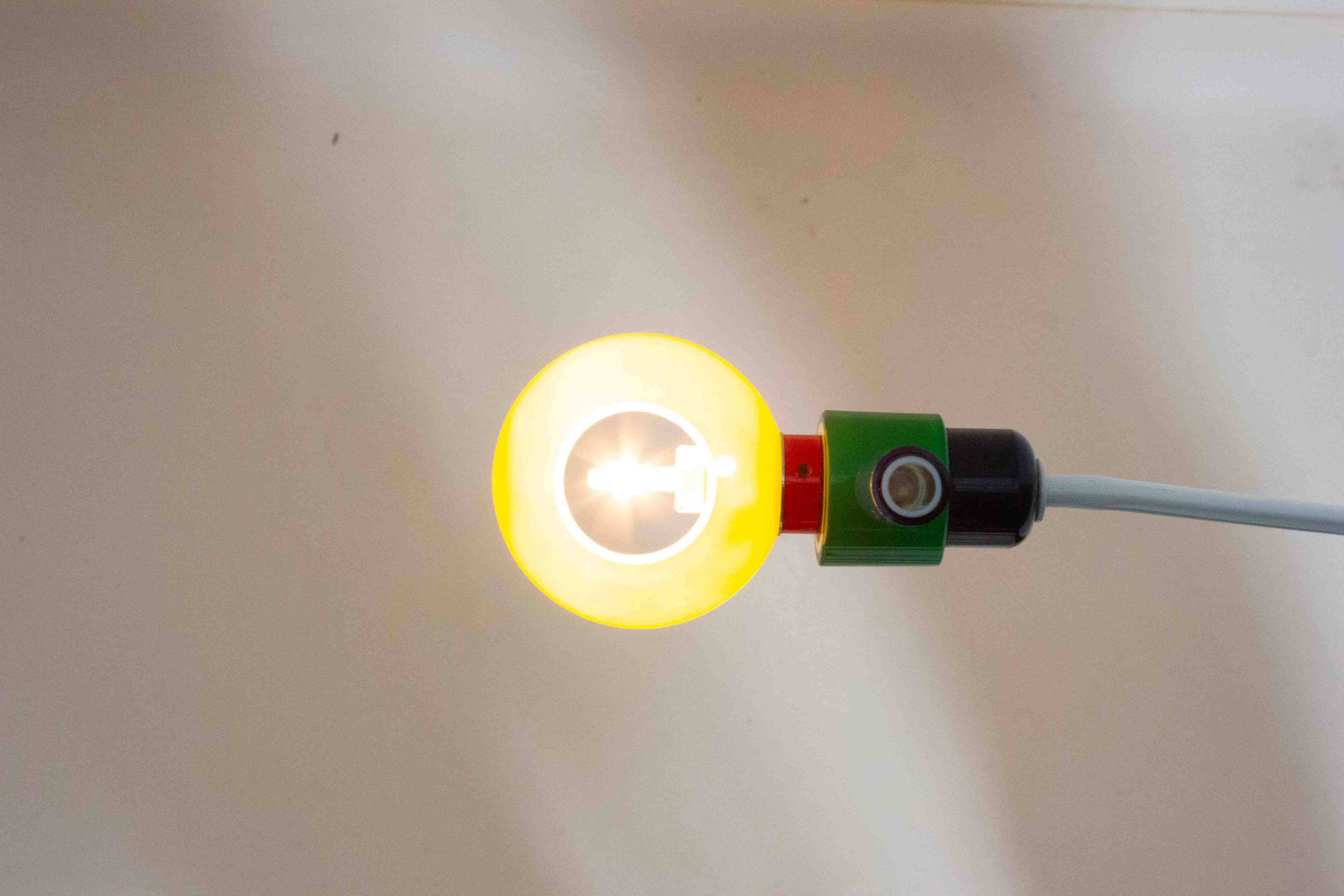 Pop Art "Vega" table lamp by Michele de Lucchi for Vistosi