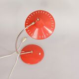 Lamp metal openwork jjm hoogervorst edition anvia circa 1950