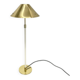 Grande lampe de table moderniste originale en laiton de 72 cm par ANTA Leuchten, Allemagne,