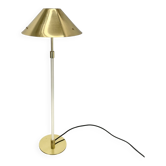 Grande lampe de table moderniste originale en laiton de 72 cm par ANTA Leuchten, Allemagne,