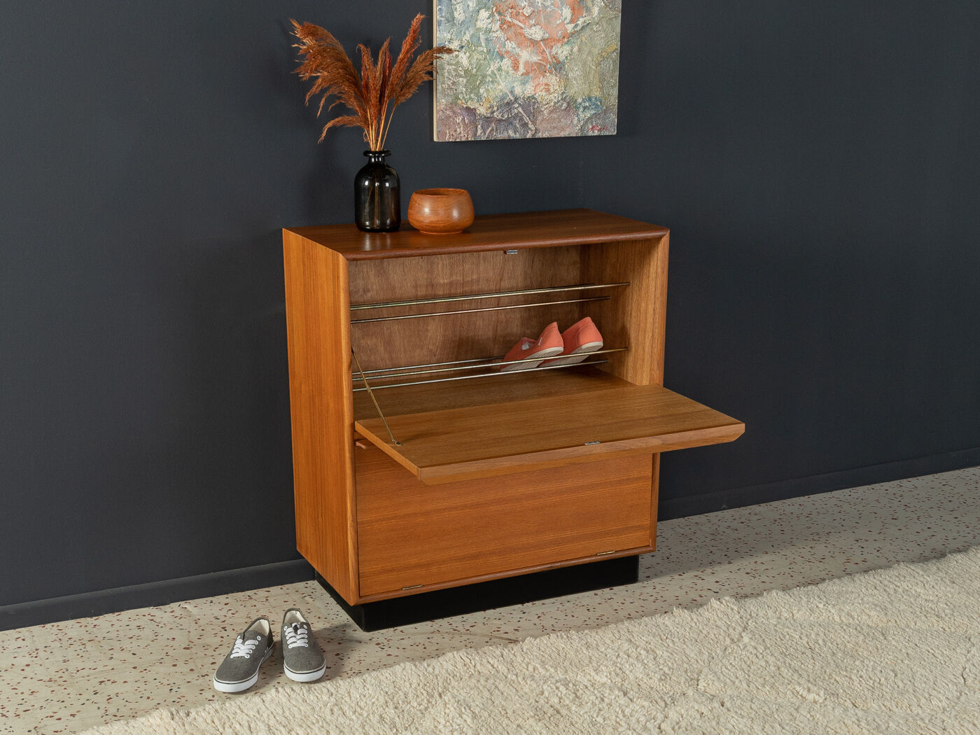 1960s shoe cabinet, G.V. Møbler