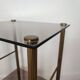 Table d'appoint/bout de canapé  laiton