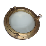 Brass opening partition window