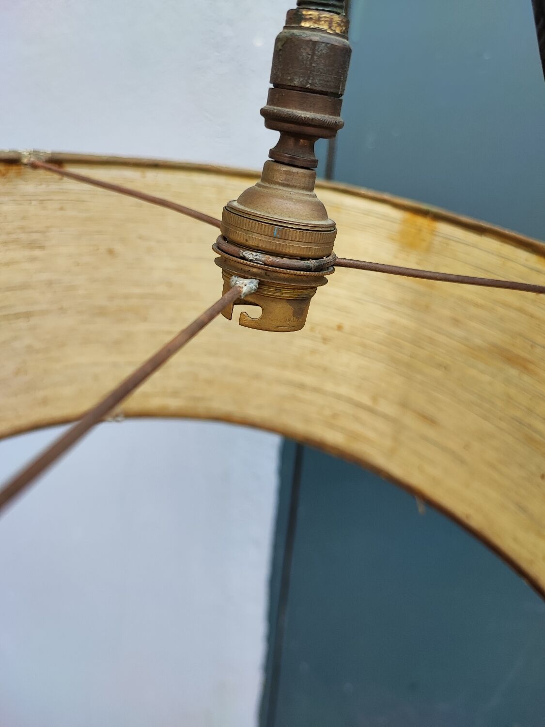 Lampadaire liseuse fer forgé