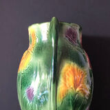 Old vase in Barbotine Saint Clément