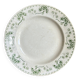 Plat rond Sarreguemines en terre de fer, service "Palmyre"