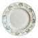 Plat rond Sarreguemines en terre de fer, service "Palmyre"