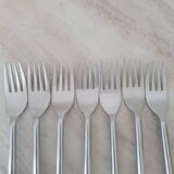 Twisted metal forks / spiral cutlery / twist