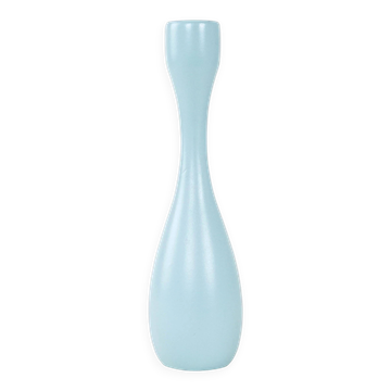 Pastel blue candleholder, Danish design, 1970s, made in Denmark