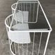 Vintage70's, Emu table in metal and glass, chairs swivelling under the table