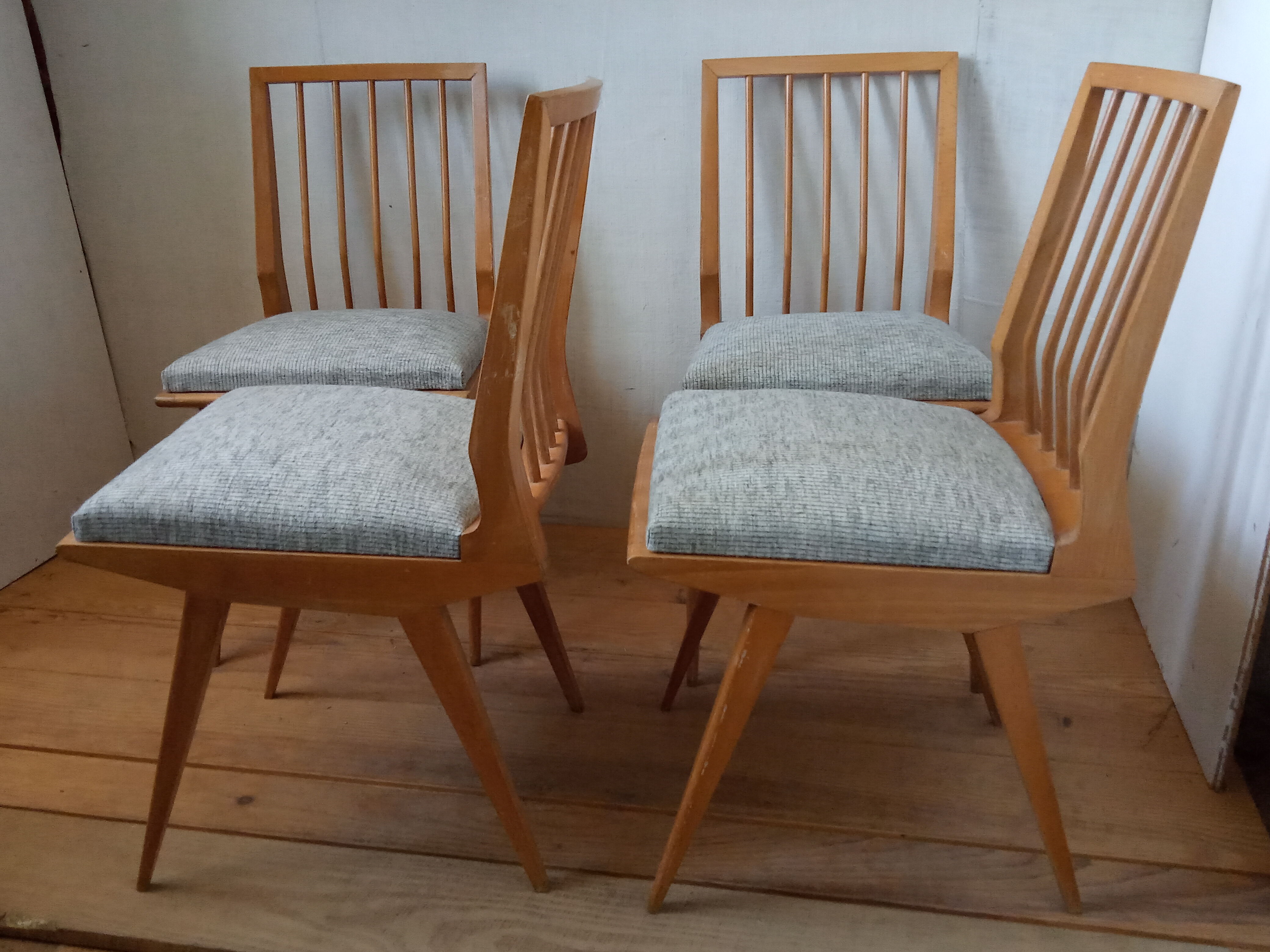 1950s chairs by Maurice Pre