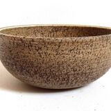 Fruit bowl Les Potiers de L'Abbaye 1970s Diameter 22.5 cm