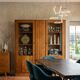 Art Deco mahogany library from the 1930s.