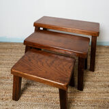 Oak nesting tables