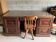 Solid wood notary desk and swivel American chair