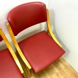 Set of 4 Chairs, Ludvík Volák, 1970s, Czechoslovakia