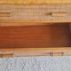 Vintage rattan chest of drawers