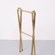 small Brass folding serving tray table 1970 France