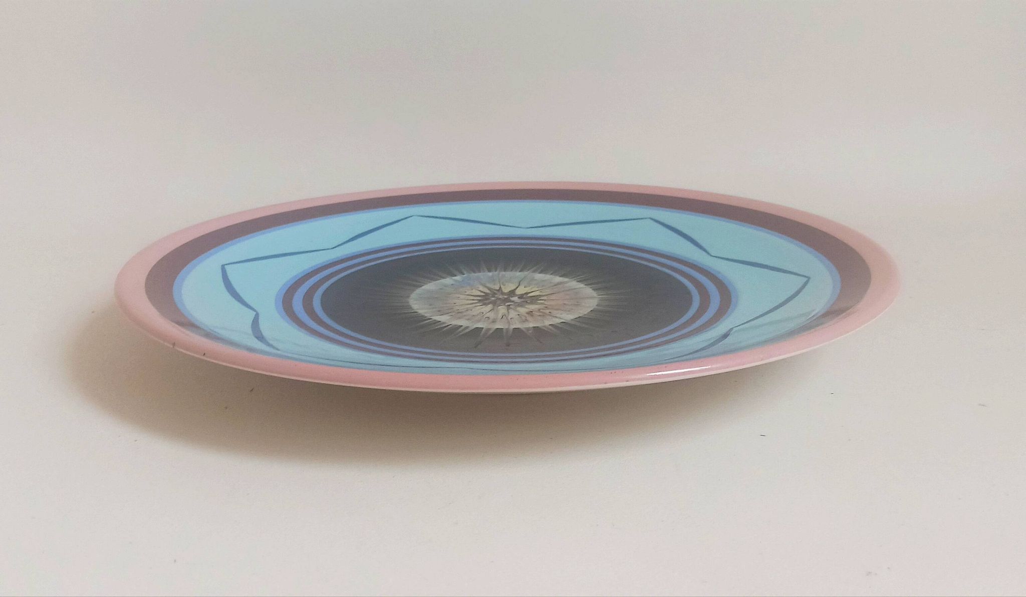Plat Caudoux années 60 diam. 35,5 cm