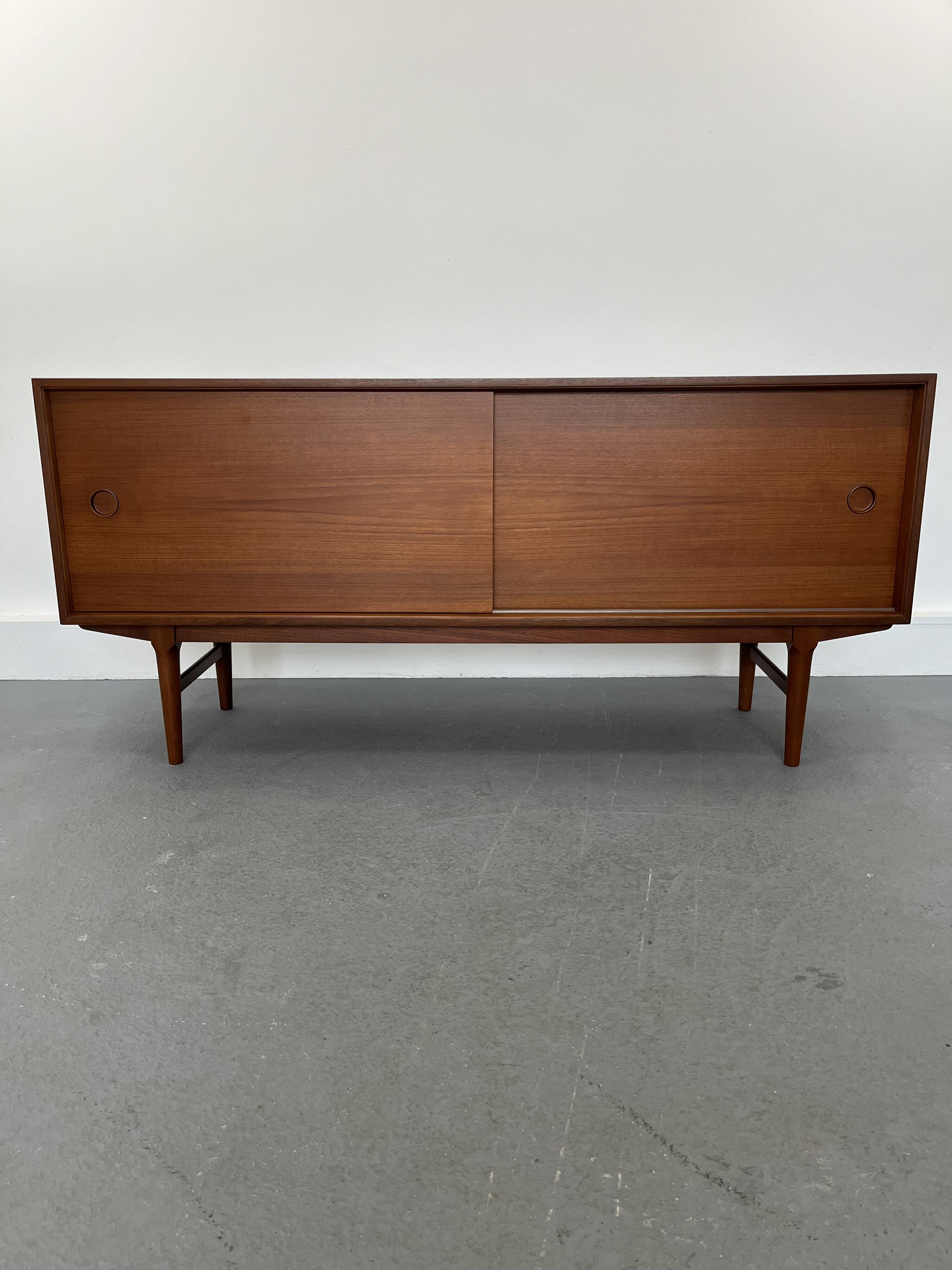 Enfilade danoise en teck, années 1960