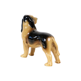 Statue sculpture bloodhound coopercraft dog made england ceramic 22cm