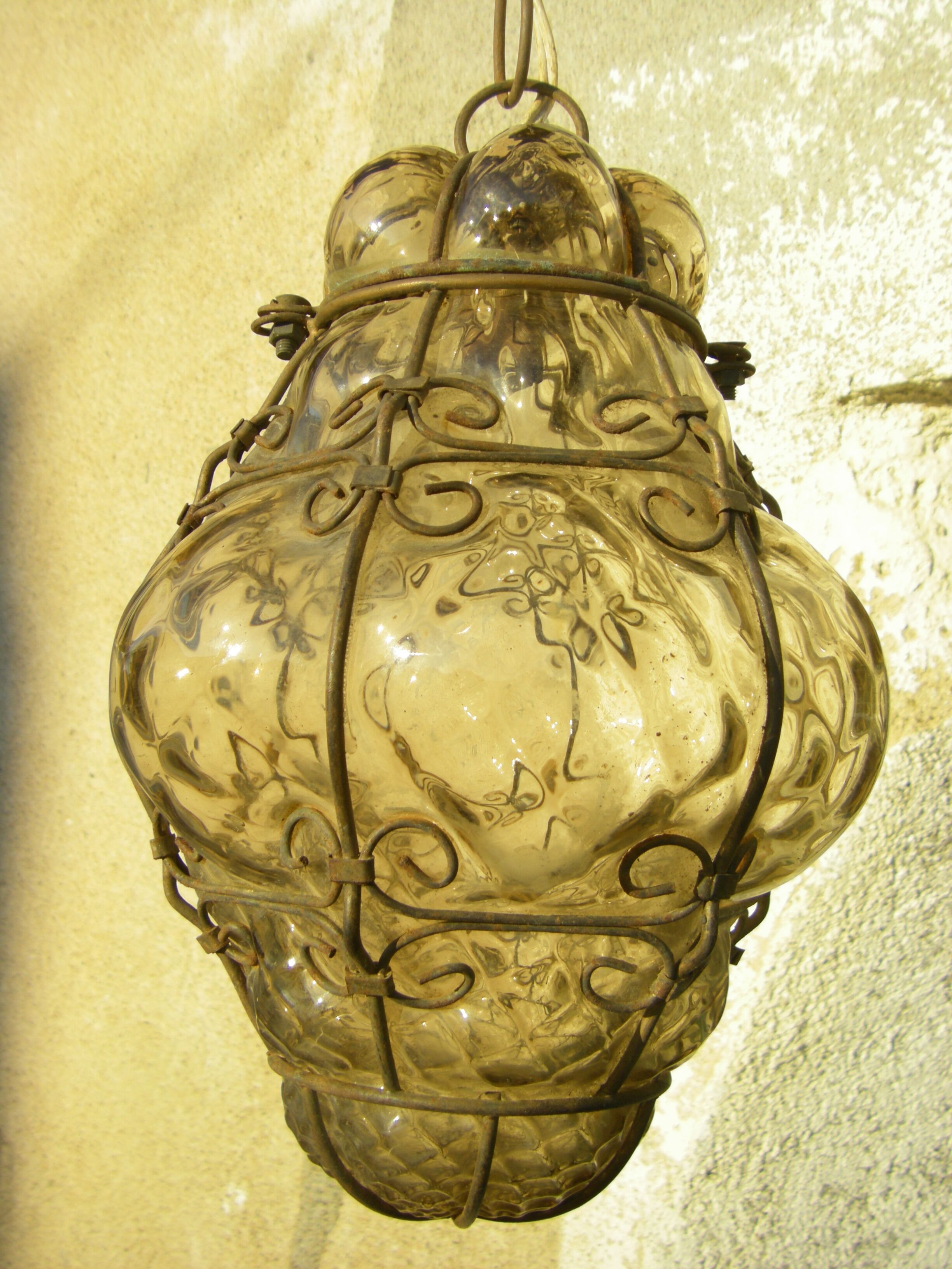 Venetian lantern called lantern "cage"