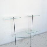 Commercial display shelves