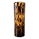 Large cylindrical vase in blown Italian glass – Tartaruga decor