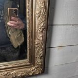 Napoleon III gilded mirror